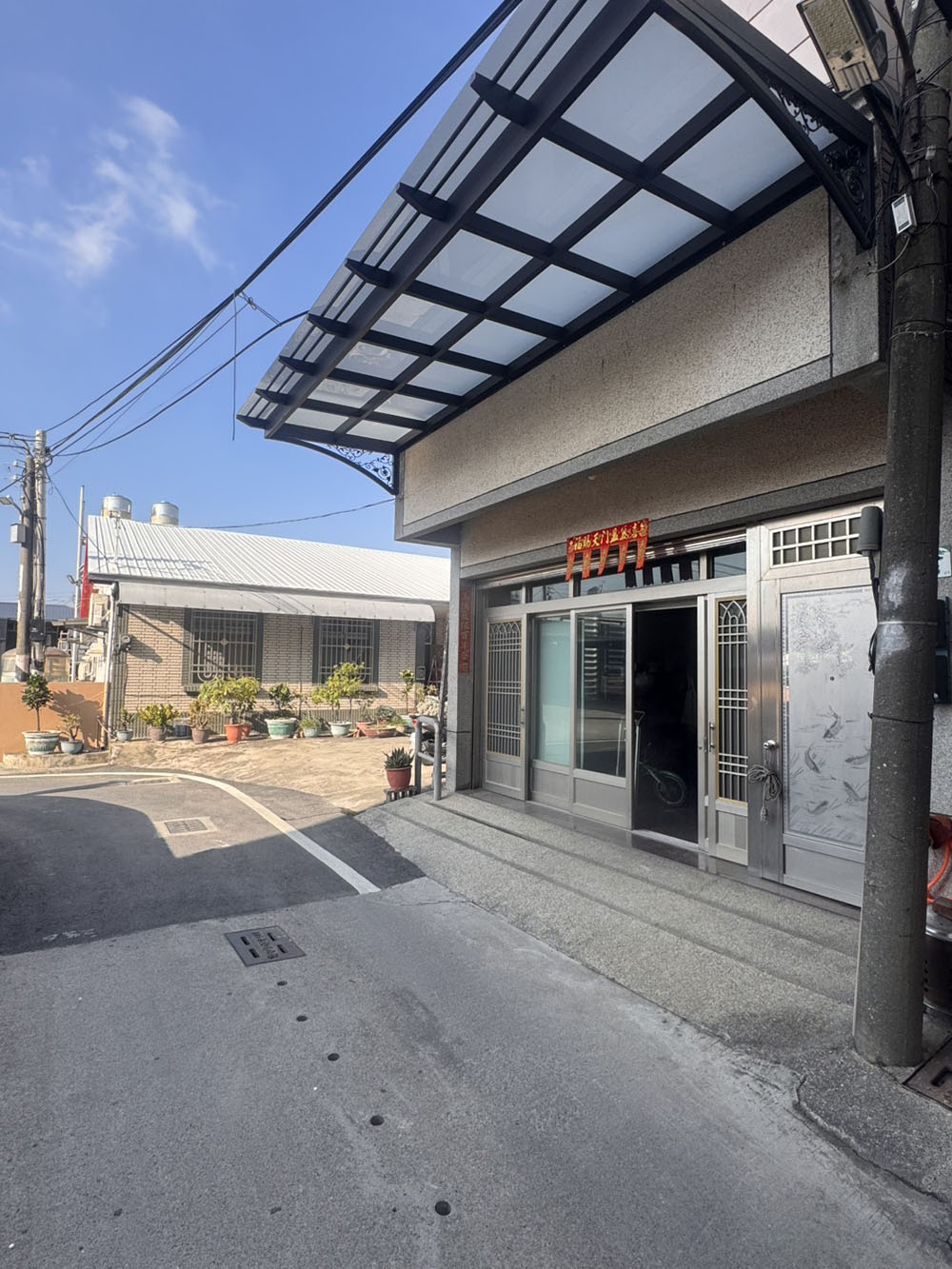 高雄永安304不鏽鋼玻璃採光罩施工照片 06